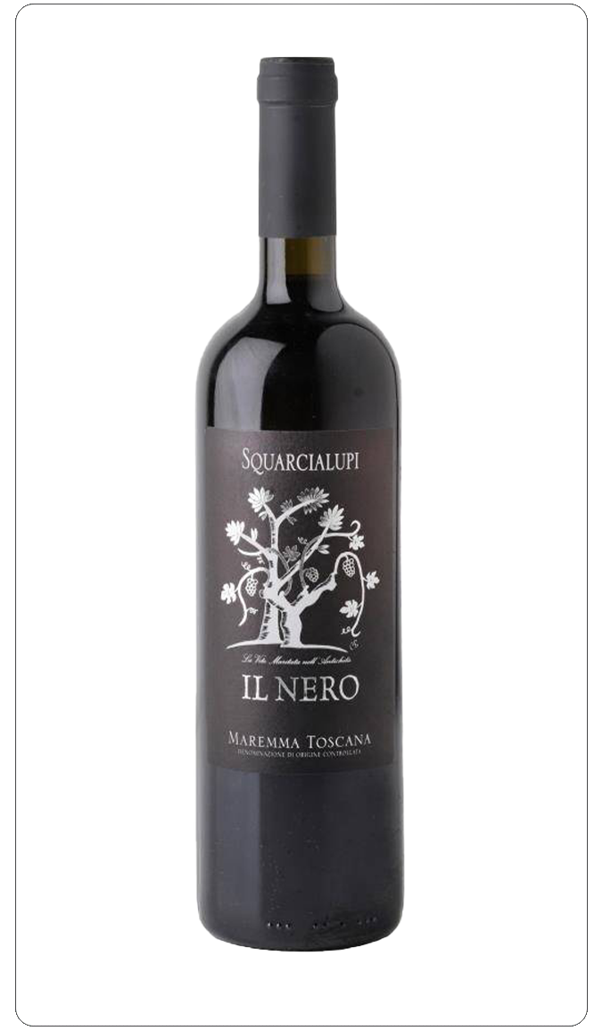 Wine Squarcialupi Nero Maremma Toscana