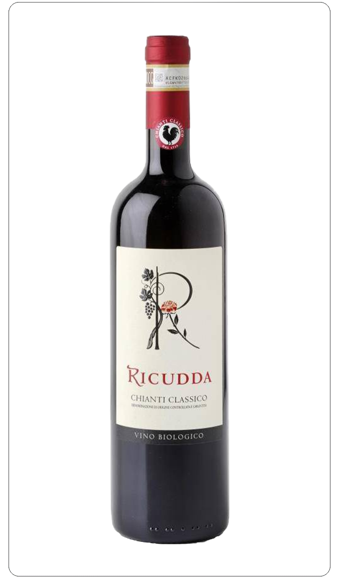 Biologique Vin Rouge Ricudda Toscane Chianti
